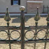 Particolari di richiera verniciati e sfumati