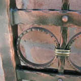 Particolari in ferro battuto verniciati