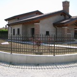 Ringhiera su casa privata